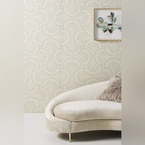 NWT Anthropologie Cabaret Wallpaper Ivory
